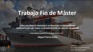 Trabajo Fin de Máster en Gestión Integral del Agua